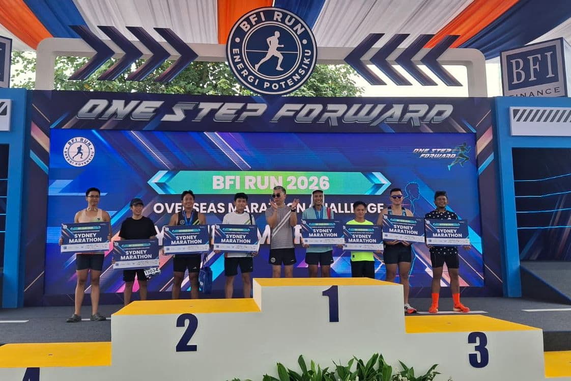 Tembus 10.000 Peserta, BFI RUN 2026 Sukses Digelar dengan Hadiah Destinasi Sydney & Yokohama Marathon
