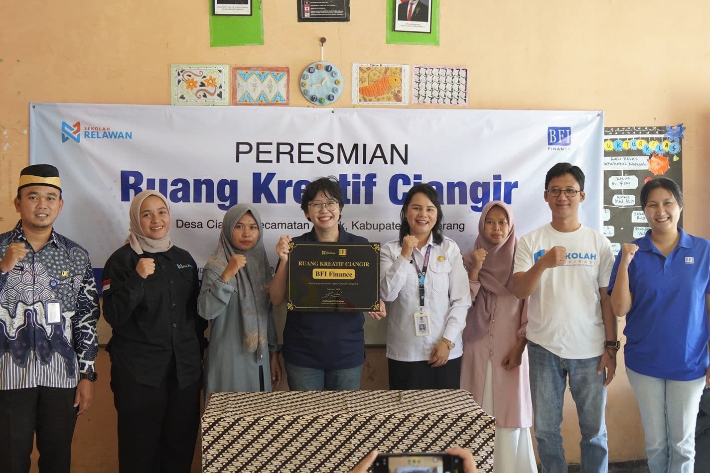 Strengthening Access to Education and Community Empowerment, BFI Finance Launches Creative Space in Tangerang Regency